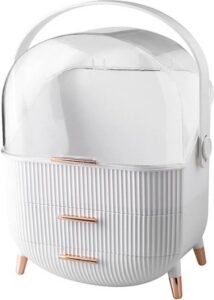 Recenzja szkatułki organizer kuferek na kosmetyki MK W1 W biała