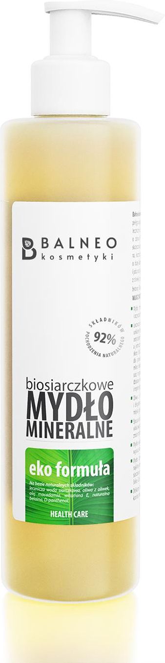 Recenzja Balneokosmetyków Biosiarczkowych Mydła Mineralnego w Płynie