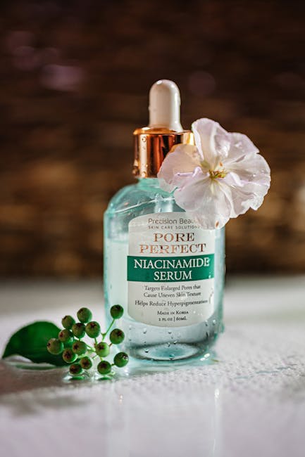 Niacynamid w walce z rozszerzonymi porami