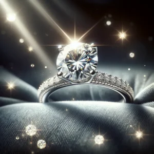 Pierścionek zaręczynowy z brylantem – wybierz blask, który trwa wiecznie