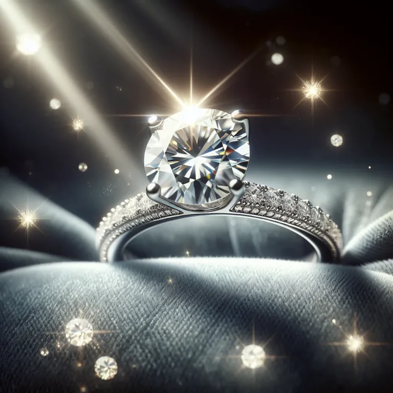 Pierścionek zaręczynowy z brylantem – wybierz blask, który trwa wiecznie
